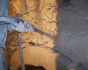 High Temperature Erosion Resistance Gunning Materials