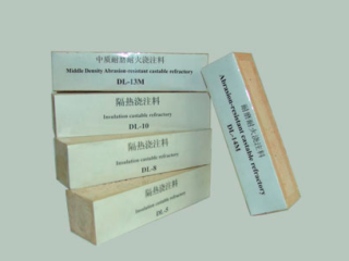 新型低膨胀喷煤管浇注料 AS-B 